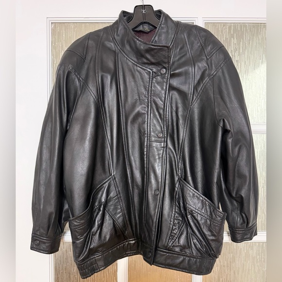 Vintage Jean Pierre Genuine Leather Jacket – Women’s M - Picture 2 of 13